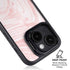 Pink Marbling iPhone 15 Kickstand Case
